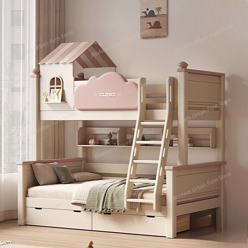 King Size Bed Frame With Storage Drawers - Letti a Castello con Cassetti Contenitori
