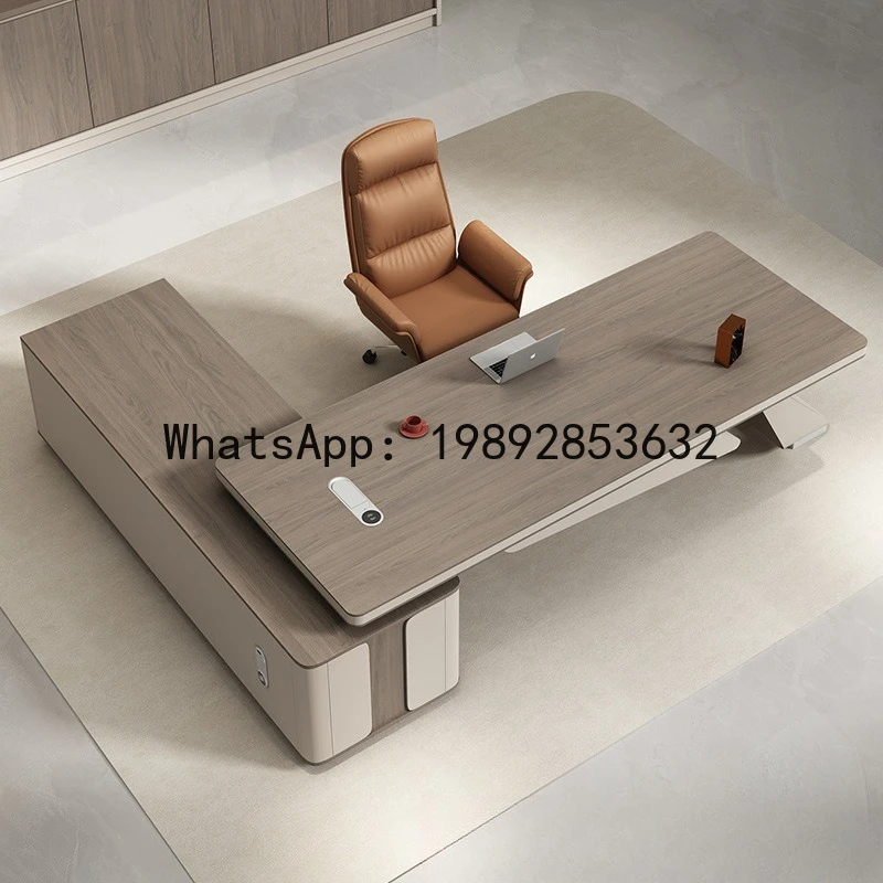 Office Furniture - Scrivania direzionale H5.18, scrivania da ufficio,