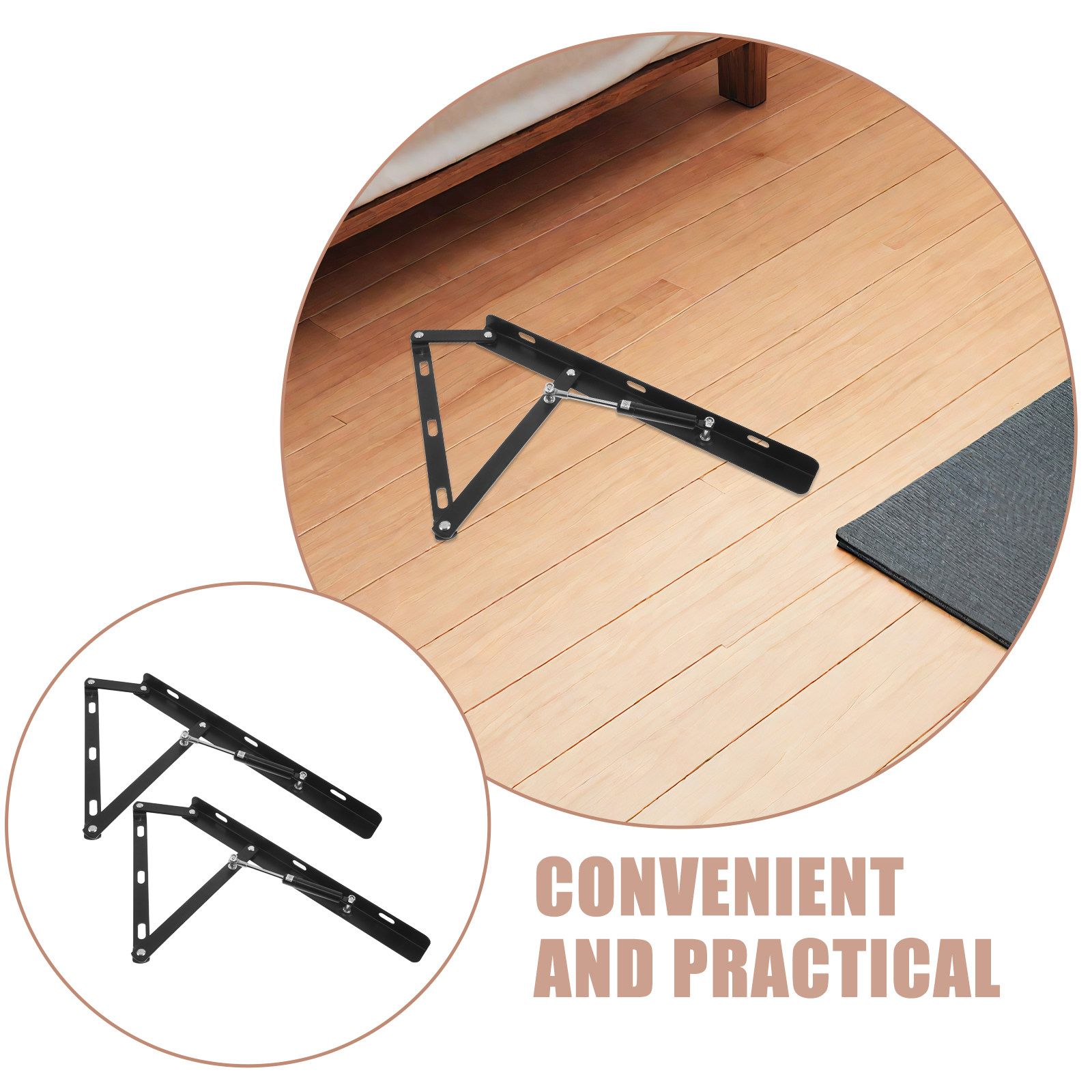 Gas Lift Storage Bed Hydraulic - Set di Meccanismi per Letto Sollevabile