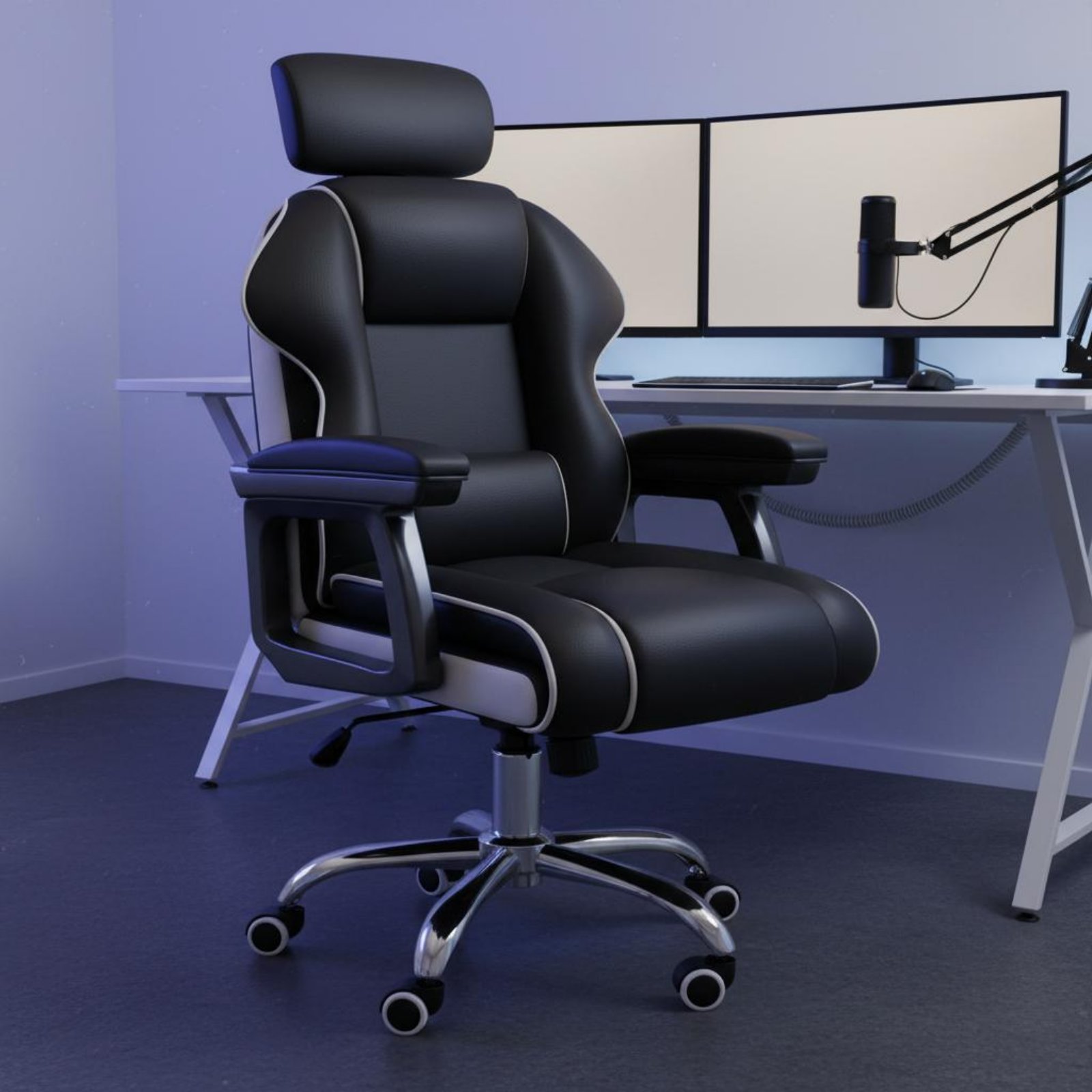 Bedroom Furniture - Sedia da Gaming Ergonomica Regolabile in