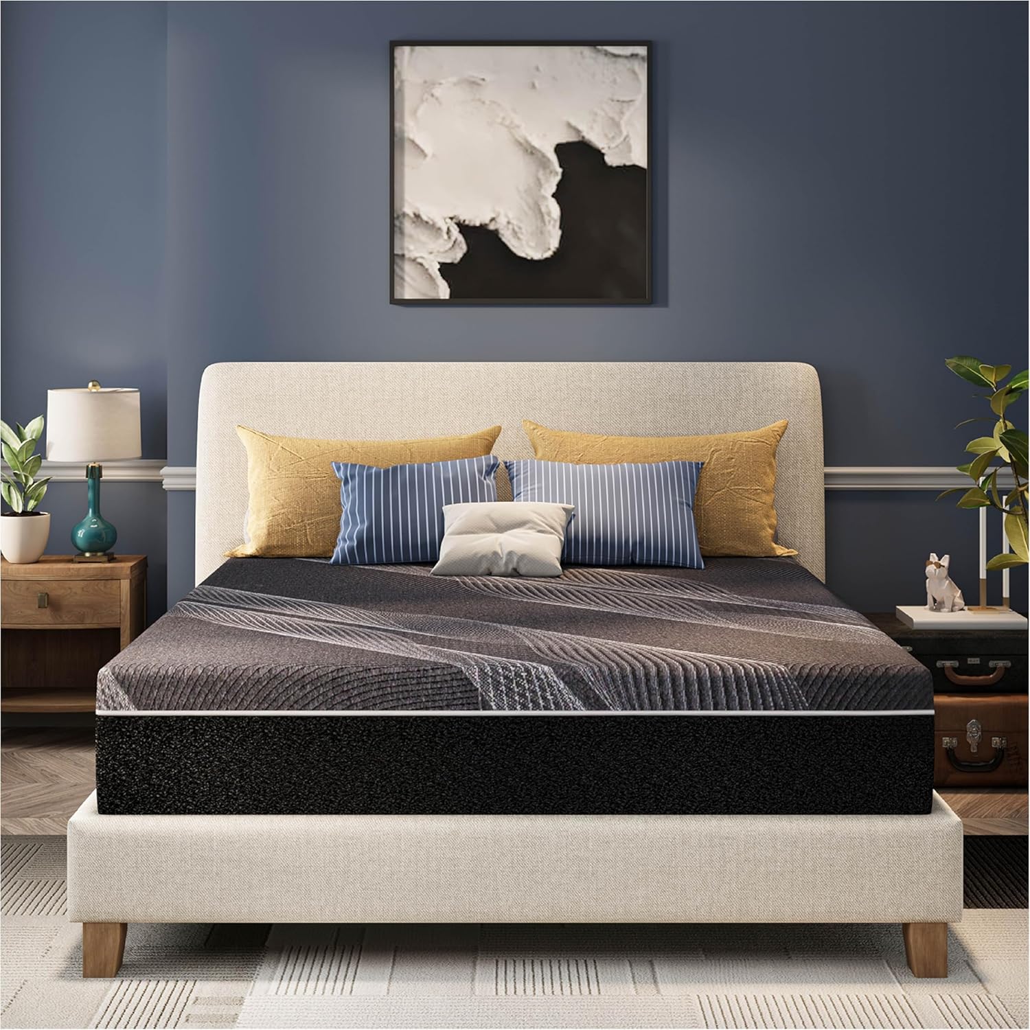 Memory Foam Mattress In A Box Queen - Materasso Queen da 12 pollici, materasso