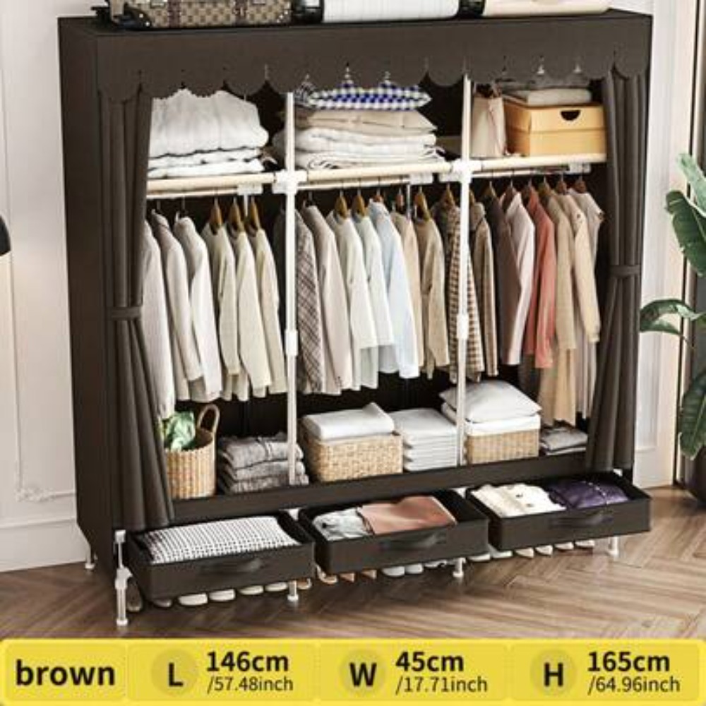 Wardrobe Closet Portable Fabric Cover - Armadio Portatile Organizzatore per Vestiti 57,48