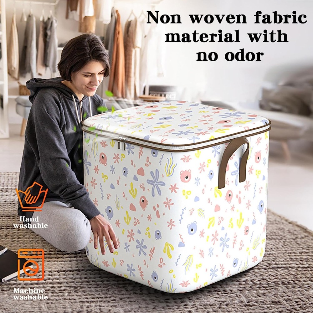Wardrobe Closet Portable Fabric Cover - Scatola portaoggetti portatile per abbigliamento scatola