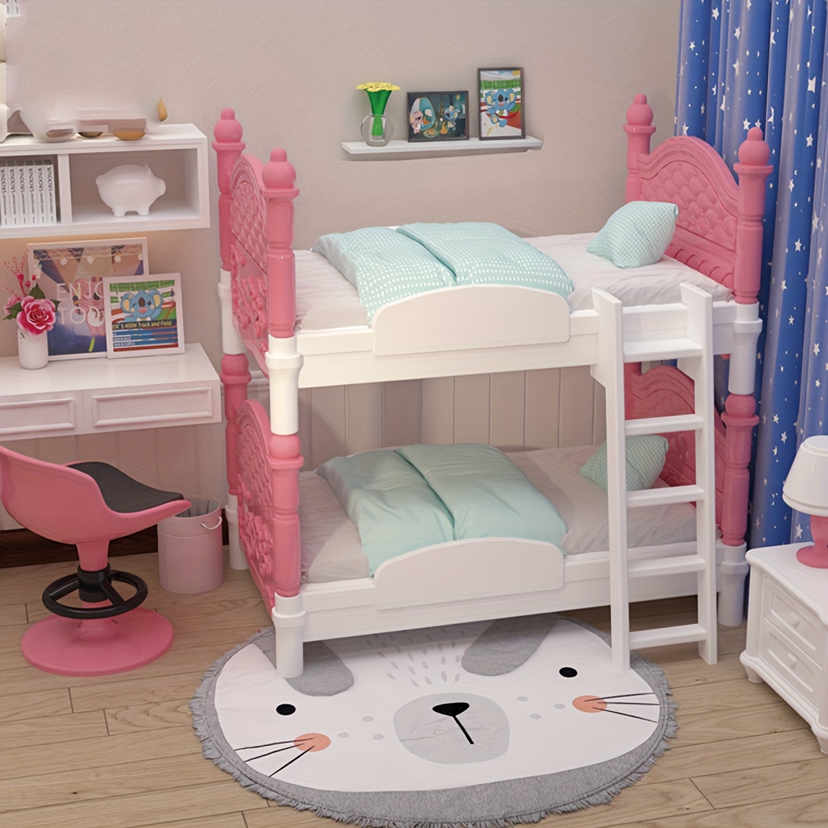 Bedroom Furniture - Letto Matrimoniale in Miniatura per Casa