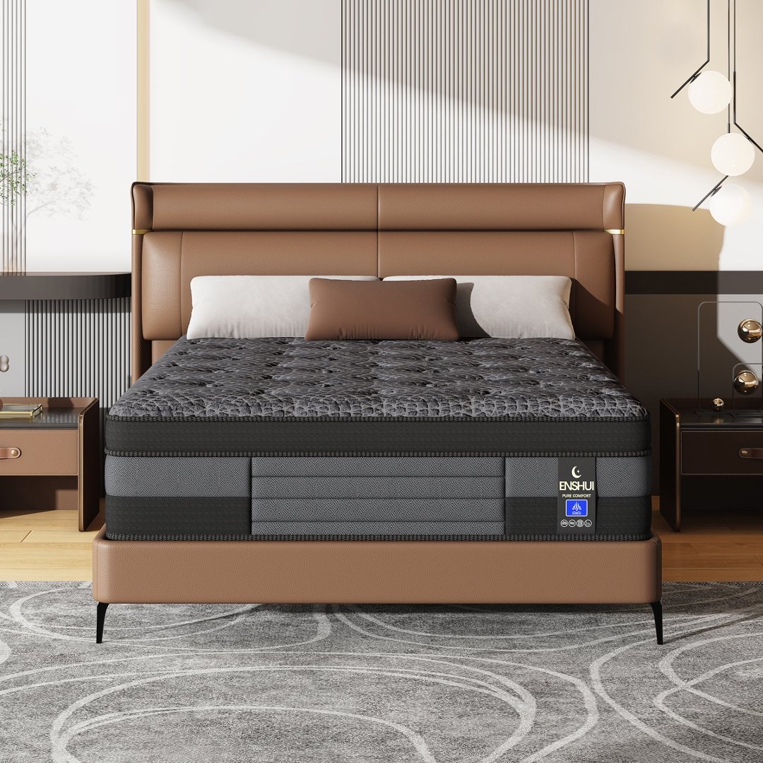 Memory Foam Mattress In A Box Queen - Materasso in Memory Foam 12/14 Pollici,