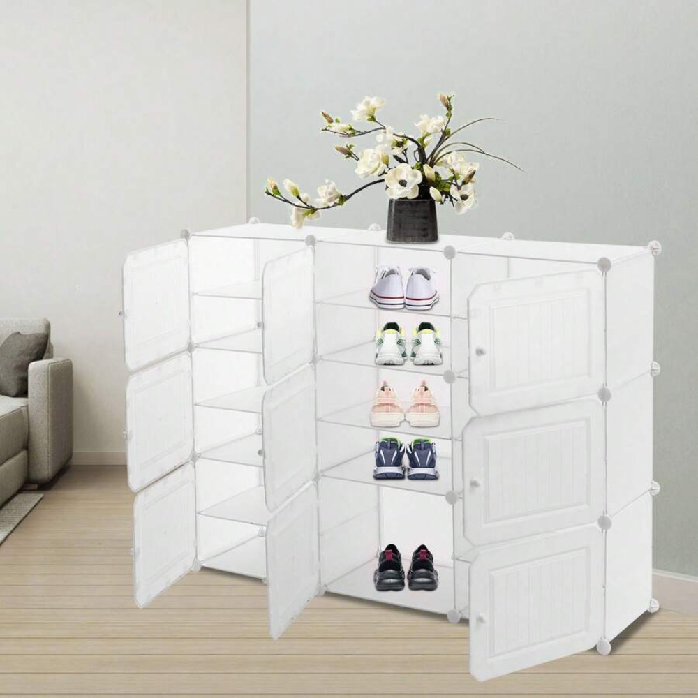 Organizzatore per 36 Paia di S - Shoe Rack Cabinet Narrow Entryway recensione e prezzo