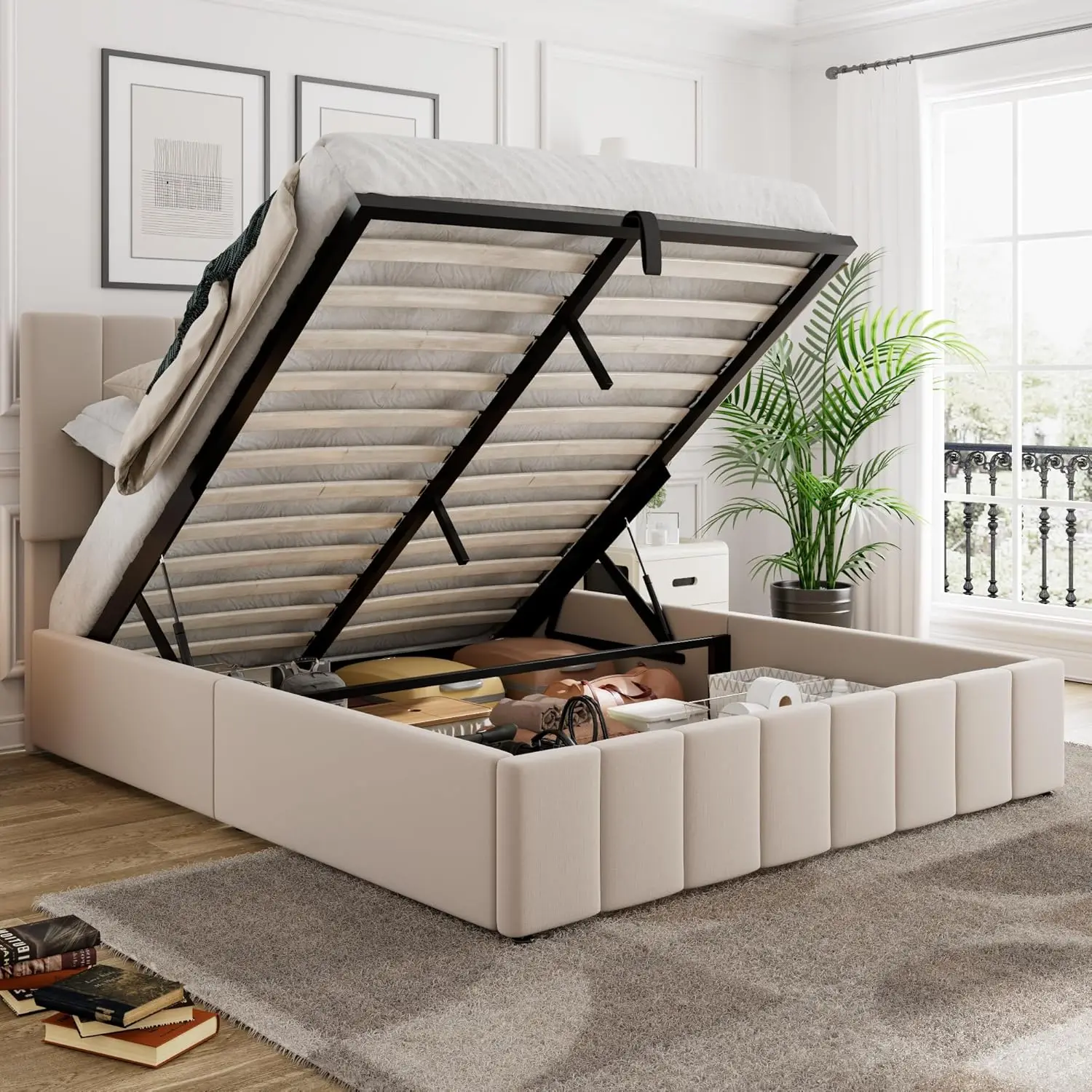 Letto con piattaforma di stocc - Gas Lift Storage Bed Hydraulic recensione e prezzo