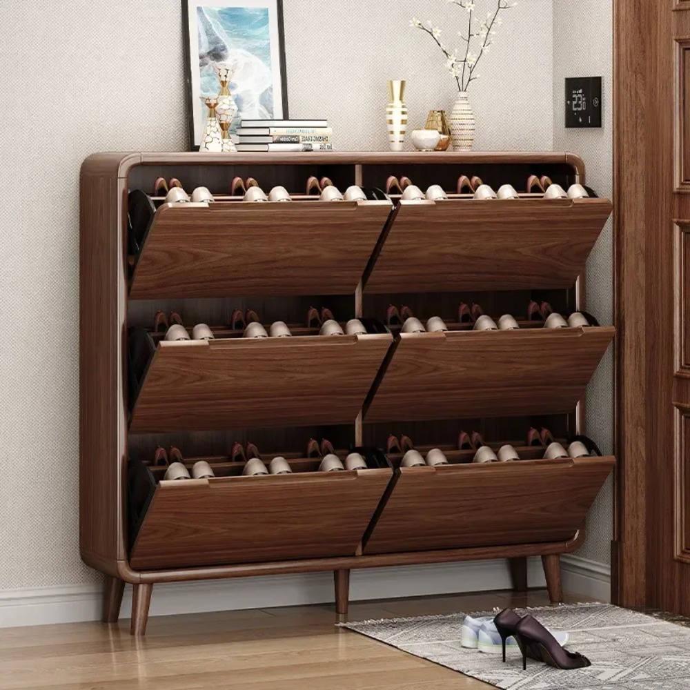 Scarpiera Sottile con Ante a R - Shoe Rack Cabinet Narrow Entryway recensione e prezzo