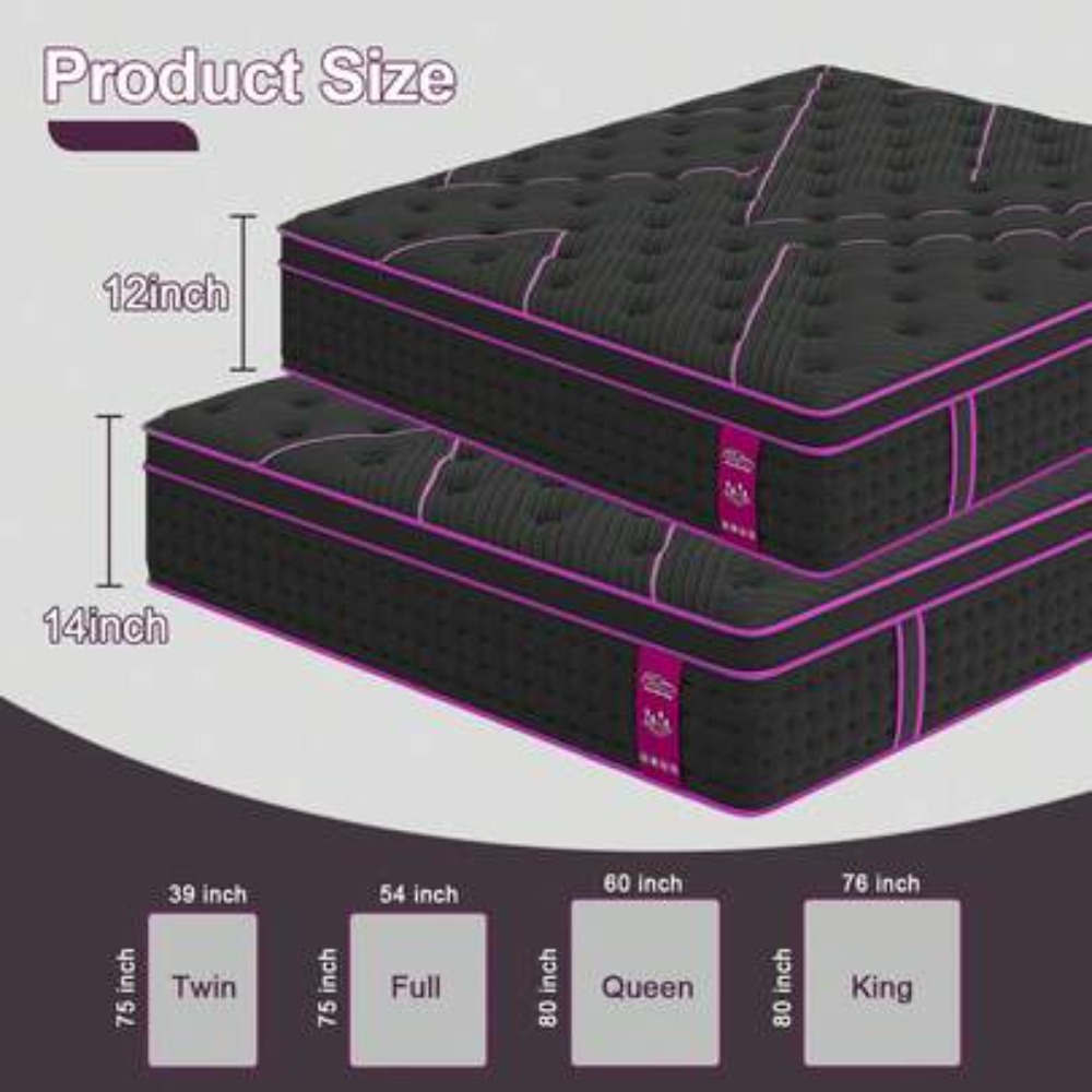 Materasso in scatola da 12 pol - Memory Foam Mattress In A Box Queen recensione e prezzo