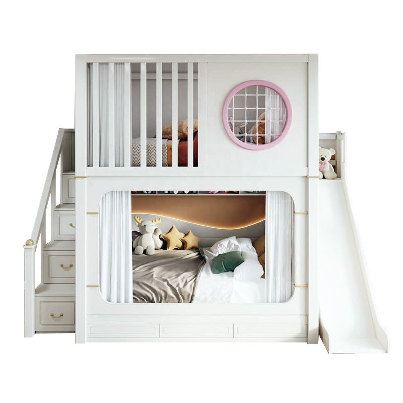 Letti a castello per bambini c - Bunk Bed With Stairs And Slide recensione e prezzo