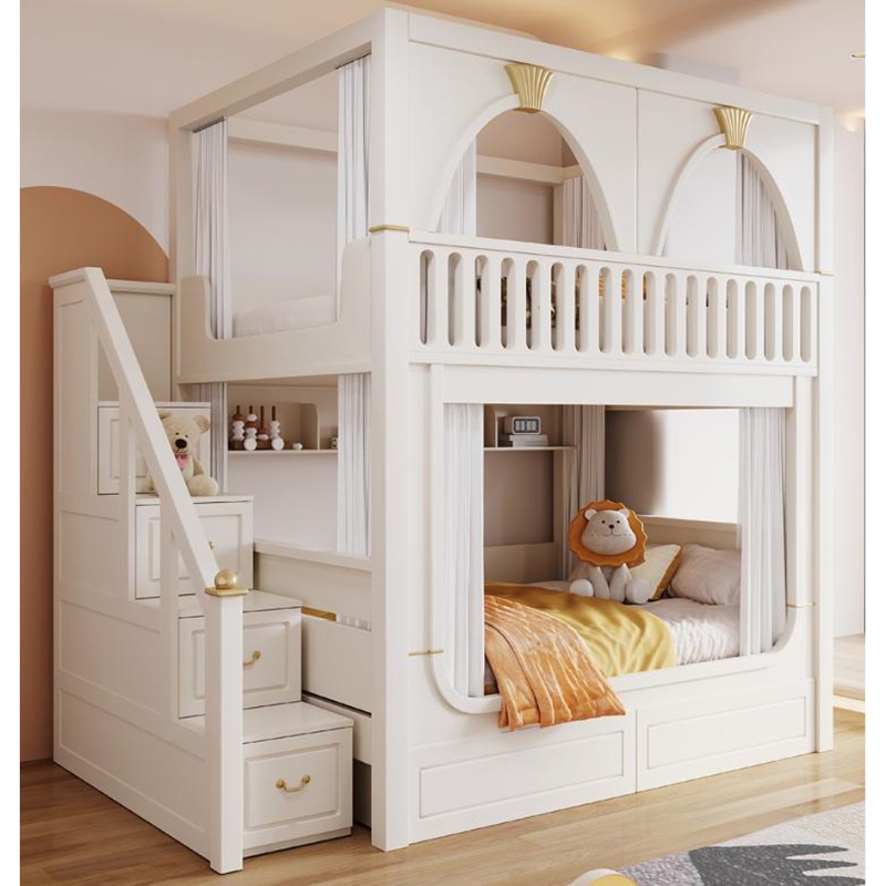 Letti a castello per bambini c - Bunk Bed With Stairs And Slide recensione e prezzo