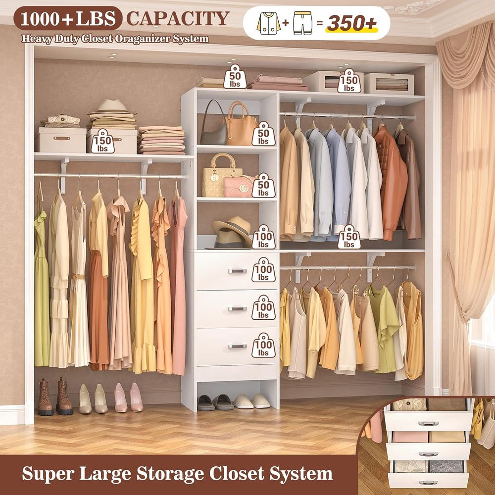 Sistema Armadio 8T, Organizzat - Bedroom Furniture recensione e prezzo