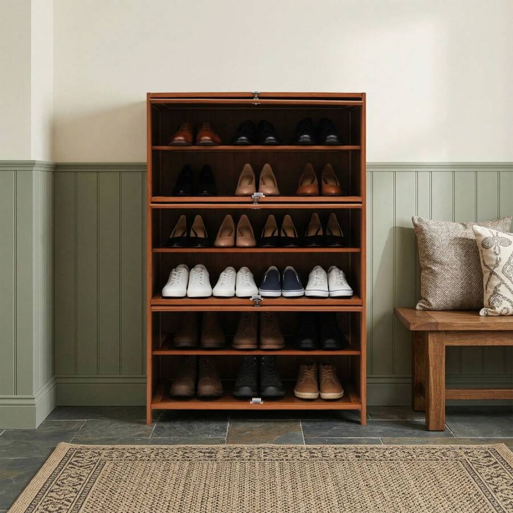 Mobiletto Portascarpe a 7 Ripi - Shoe Rack Cabinet Narrow Entryway recensione e prezzo