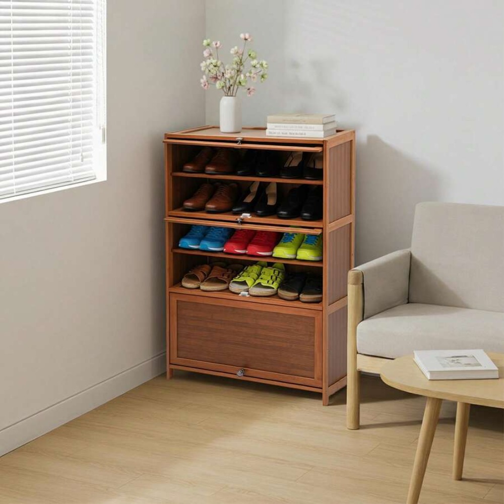 Mobiletto Portascarpe a 7 Ripi - Shoe Rack Cabinet Narrow Entryway recensione e prezzo