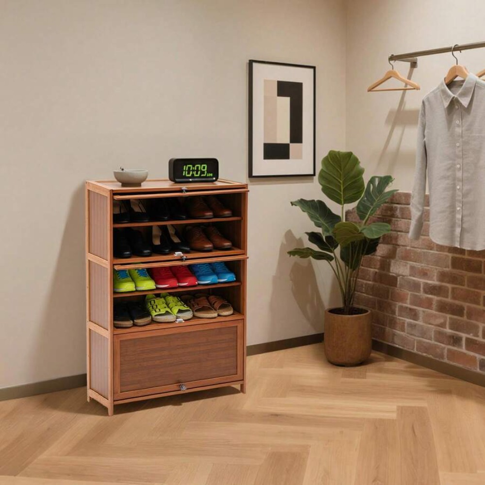 Mobiletto Portascarpe a 7 Ripi - Shoe Rack Cabinet Narrow Entryway recensione e prezzo