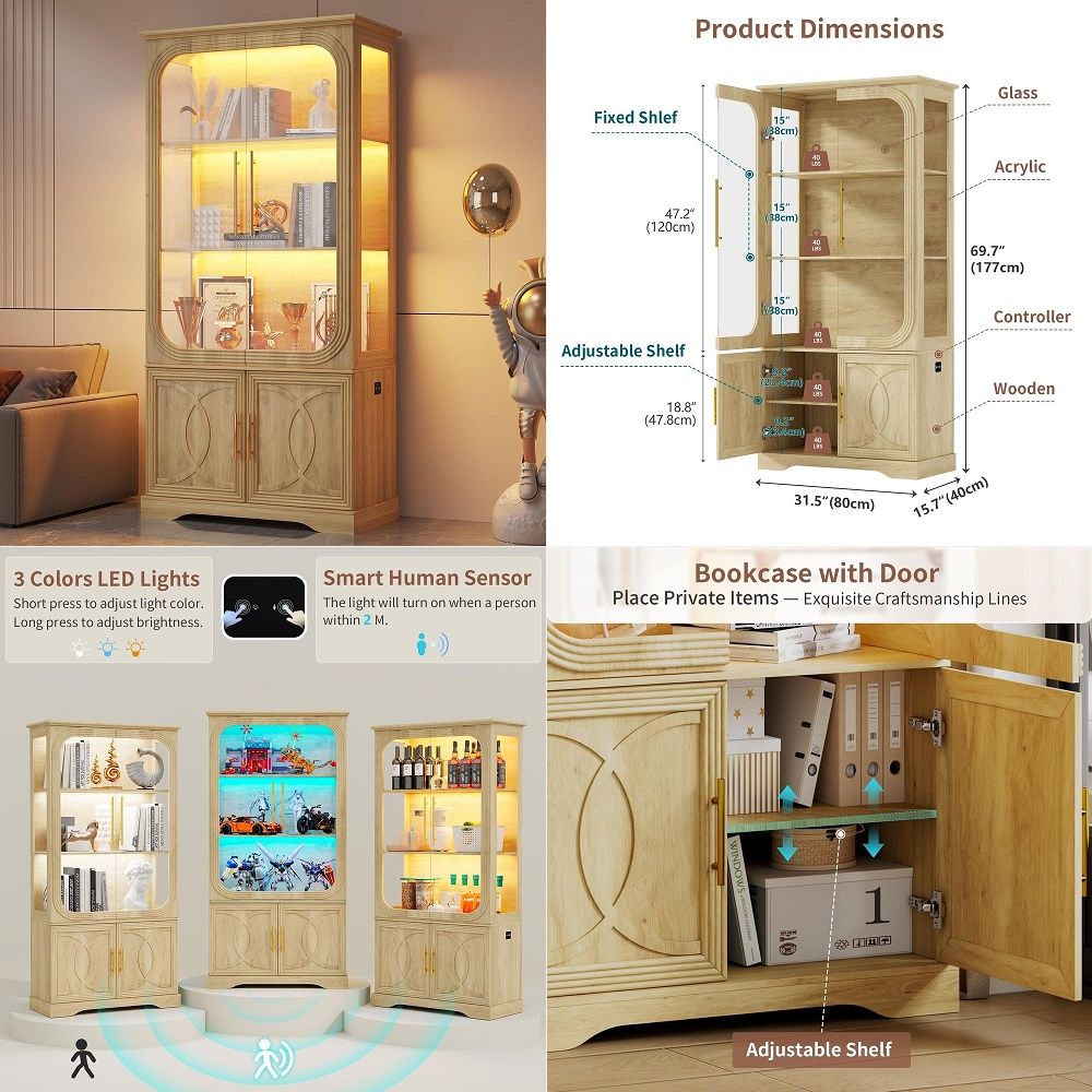 Vetrina con Porte in Vetro e R - Storage recensione e prezzo