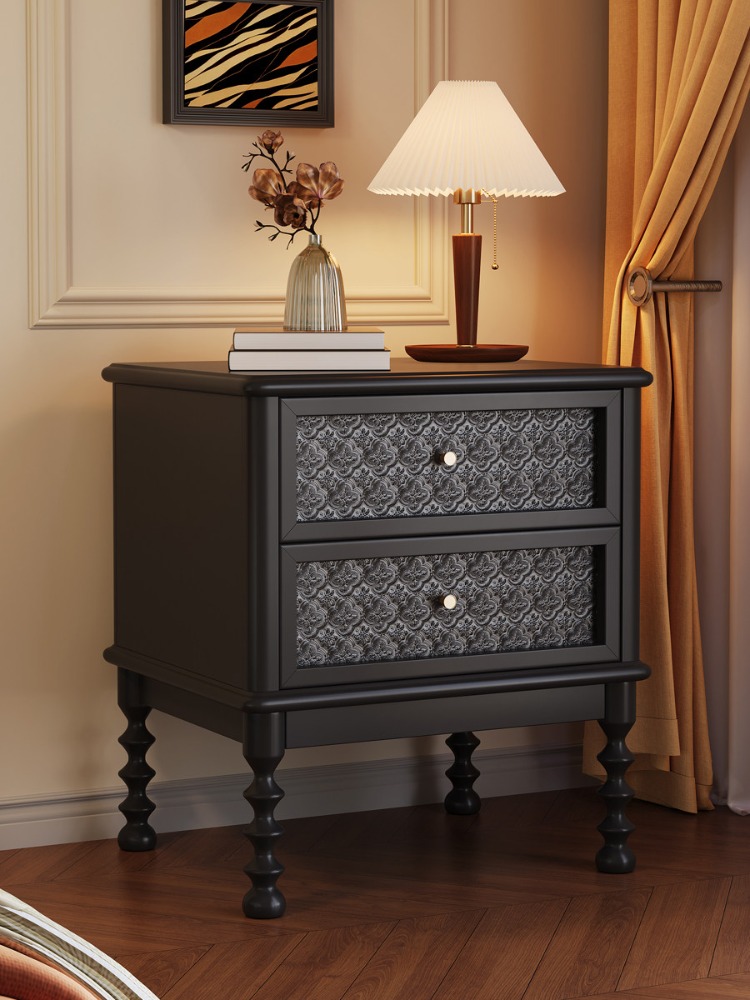 Comodini Vintage in Vetro Stam - Solid Wood Nightstand 2 Drawers recensione e prezzo