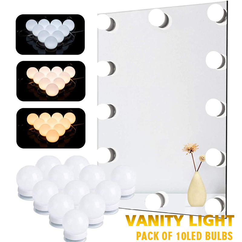 Lampadine per specchio per tru - Dressing Table Vanity With Lighted Mirror recensione e prezzo