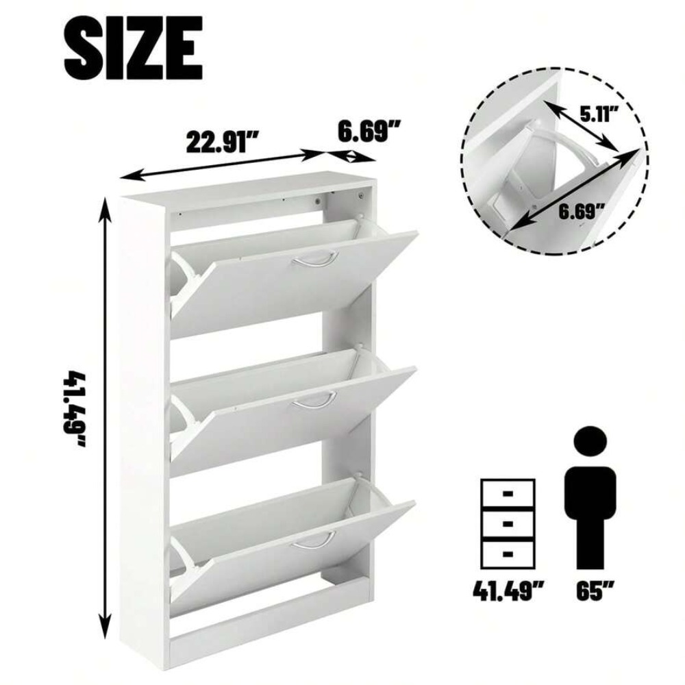 Mobiletto per Scarpe da Ingres - Shoe Rack Cabinet Narrow Entryway recensione e prezzo
