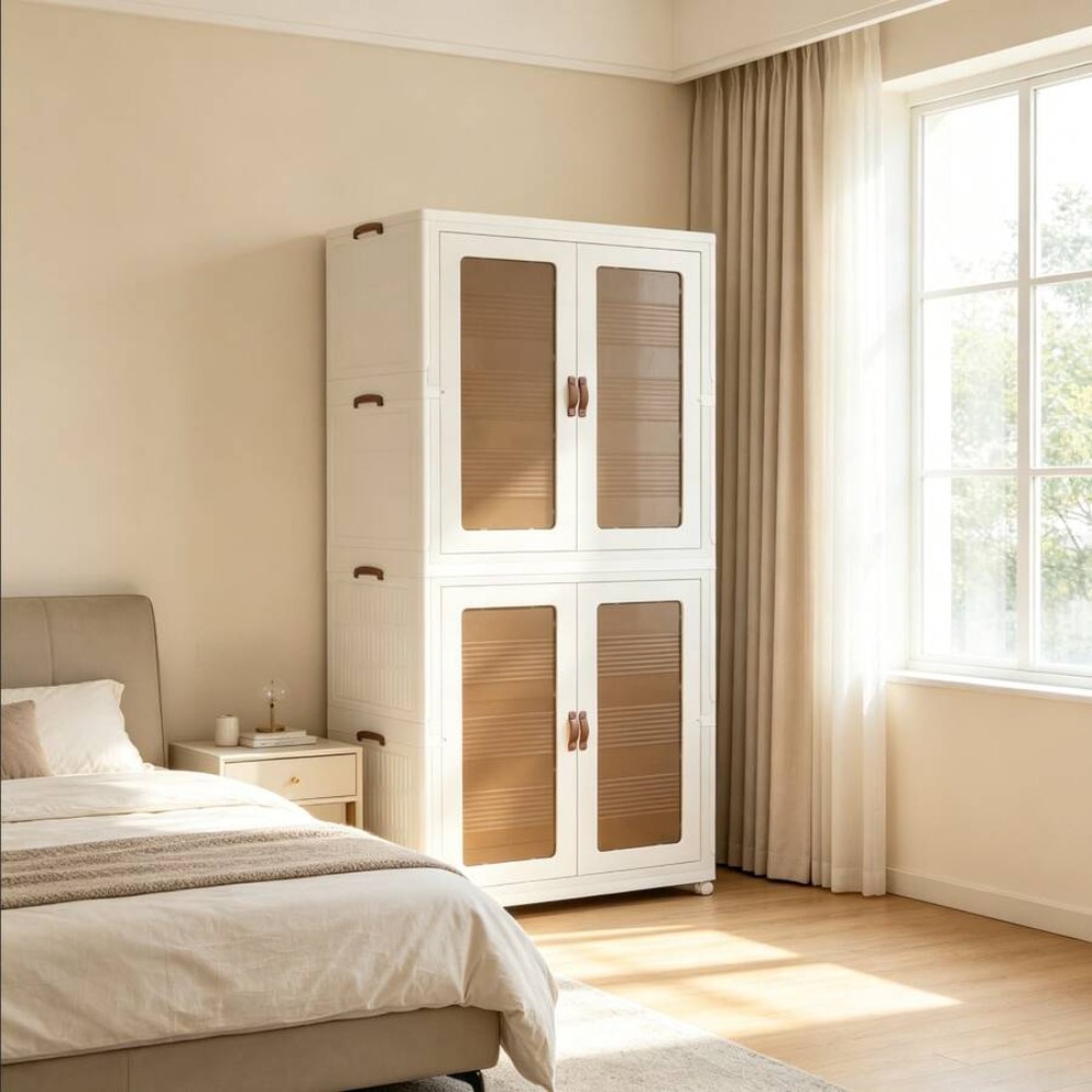 Armadio Pieghevole Portatile,  - Wardrobe Closet Portable Fabric Cover recensione e prezzo