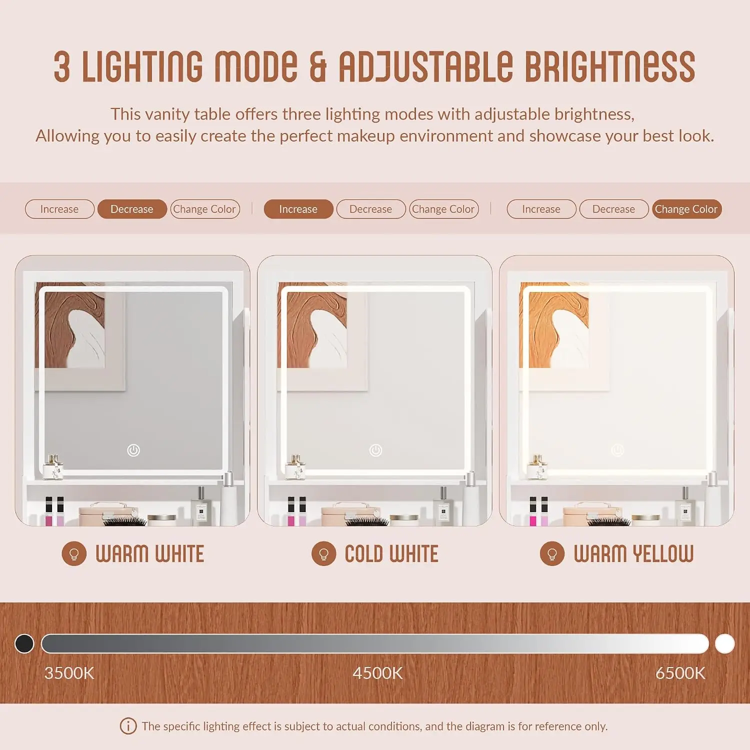 INTERGREAT Tavolo da Trucco co - Dressing Table Vanity With Lighted Mirror recensione e prezzo