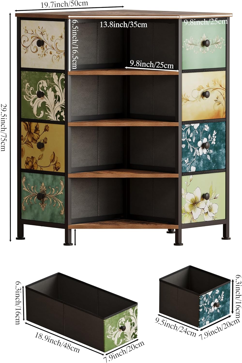 Cassettiera angolare a 8 casse - Bedroom Furniture recensione e prezzo