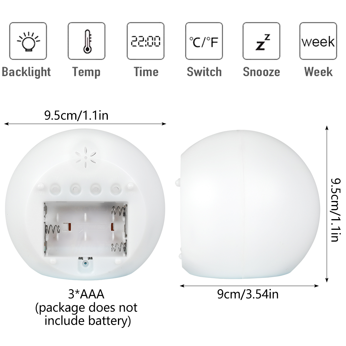 Sveglia digitale per bambini S - Floating Nightstand With Led Light recensione e prezzo