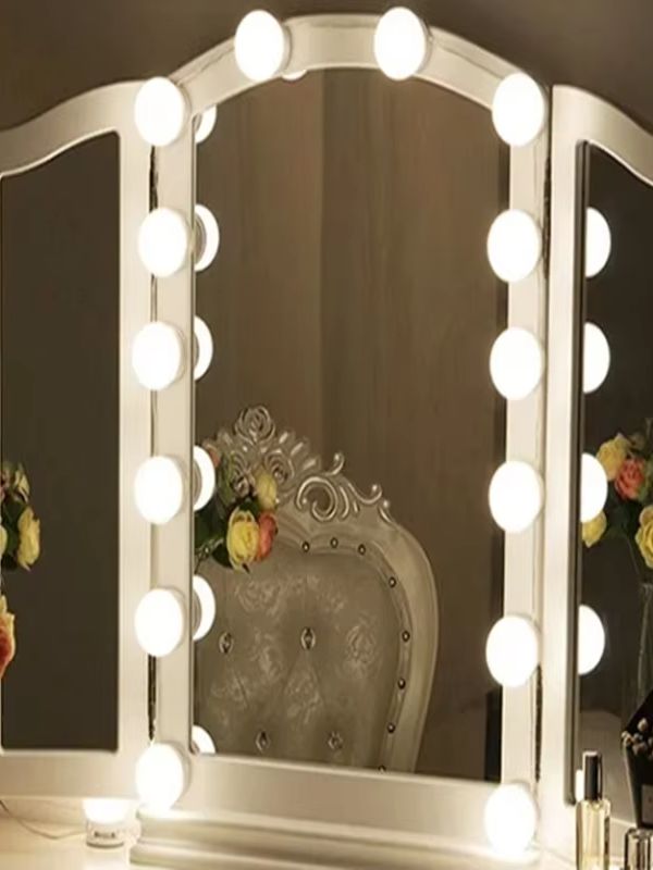 Nuove Lampadine per Specchio d - Dressing Table Vanity With Lighted Mirror recensione e prezzo