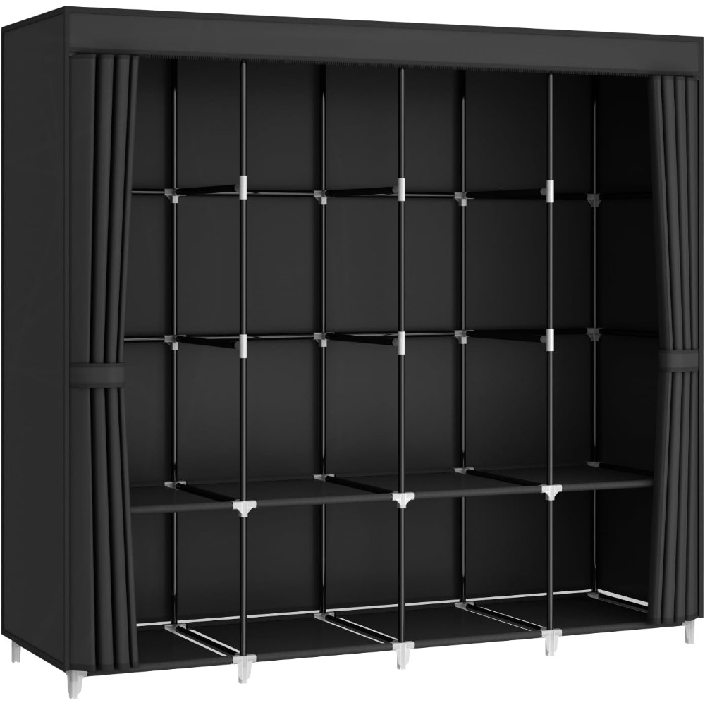 Armadio Portatile da 67 Pollic - Wardrobe Closet Portable Fabric Cover recensione e prezzo