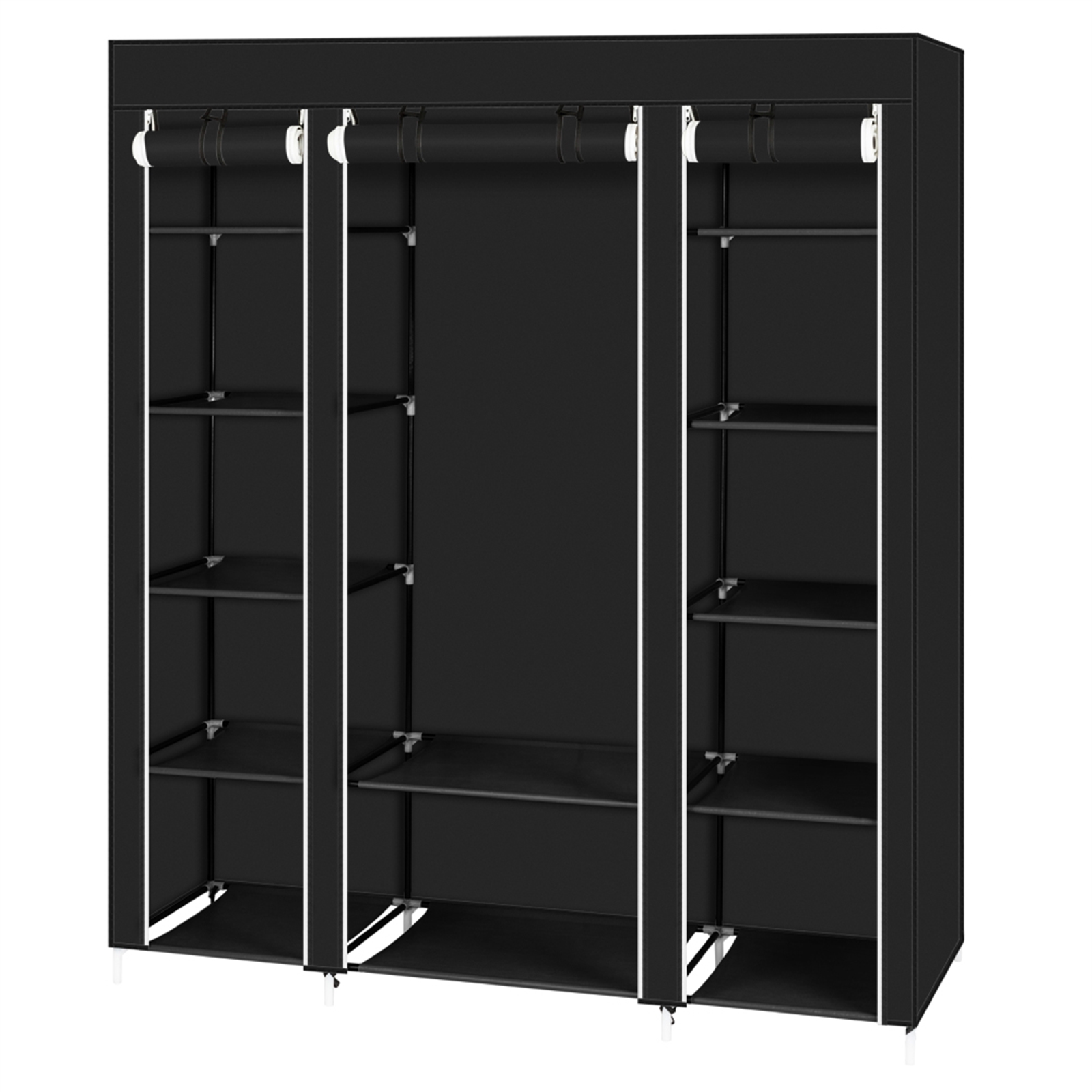 Organizzatore di stoccaggio pe - Wardrobe Closet Portable Fabric Cover recensione e prezzo