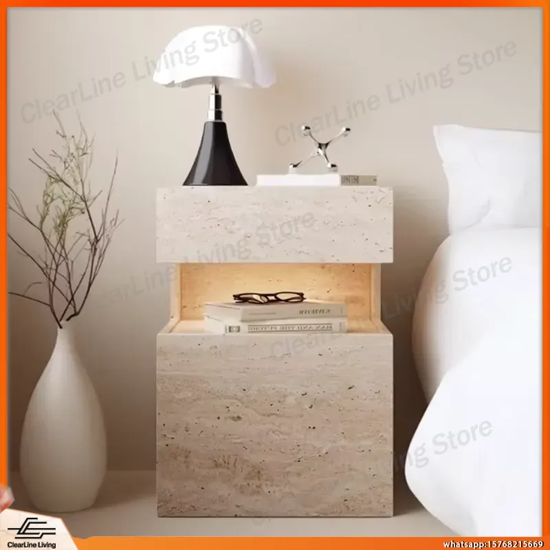 Comodino in Legno Massello Min - Floating Nightstand With Led Light recensione e prezzo