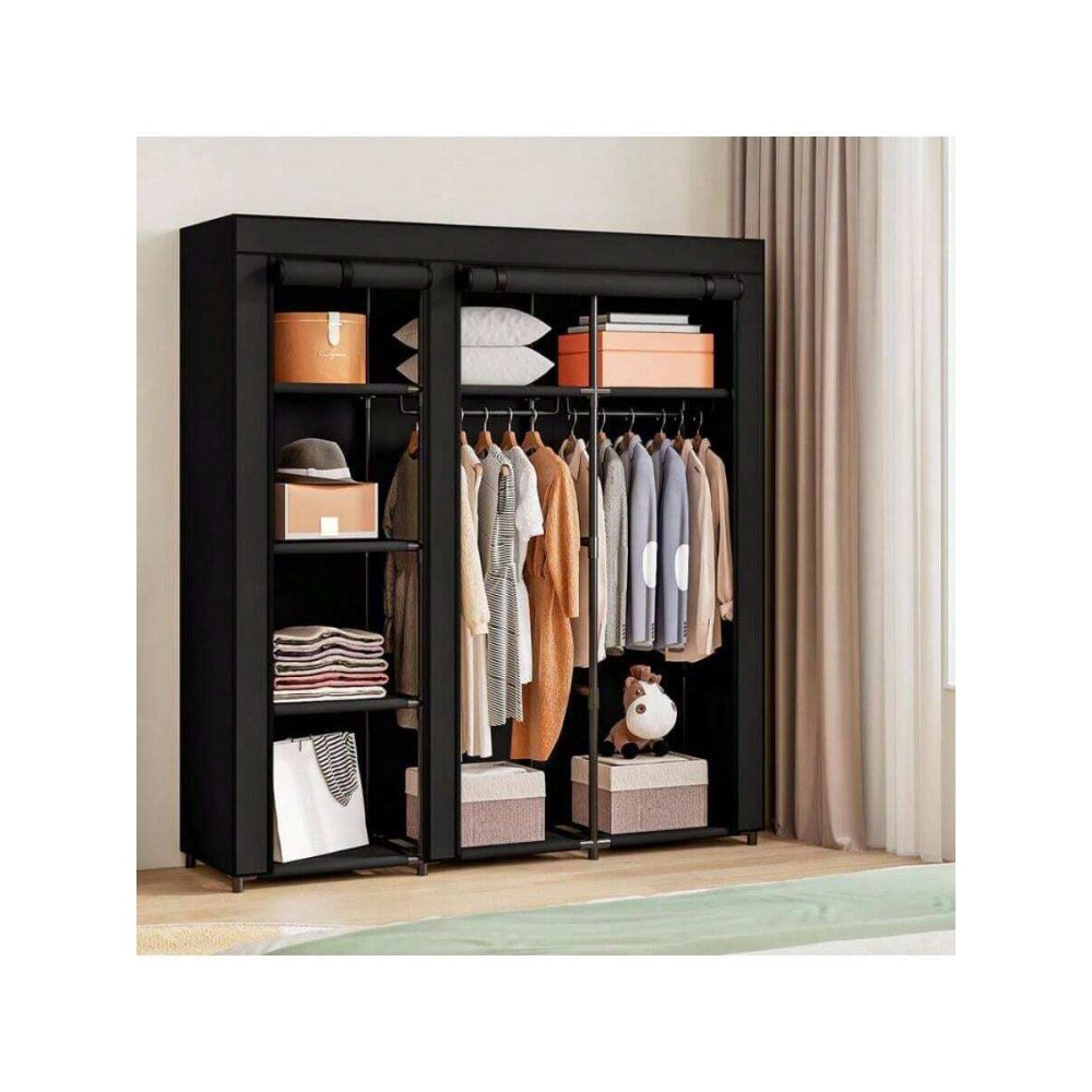 Armadio Portatile con Scaffale - Wardrobe Closet Portable Fabric Cover recensione e prezzo