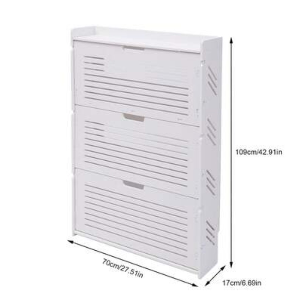 Mobiletto Moderno per Scarpe a - Shoe Rack Cabinet Narrow Entryway recensione e prezzo