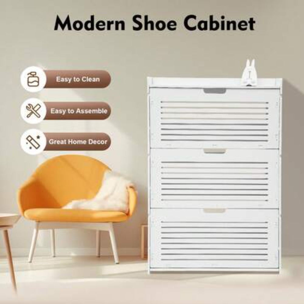 Mobiletto Moderno per Scarpe a - Shoe Rack Cabinet Narrow Entryway recensione e prezzo