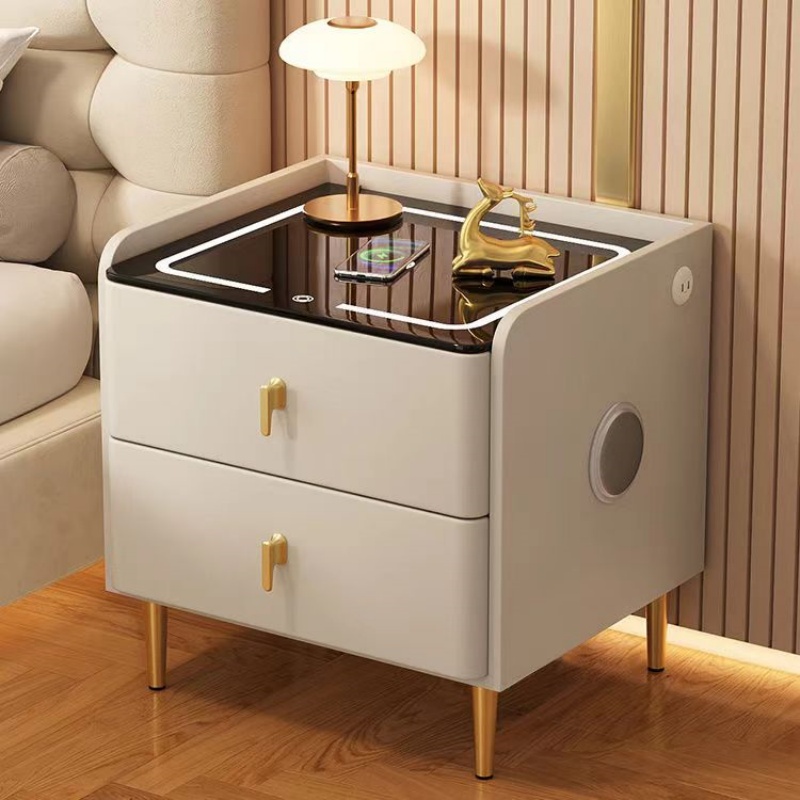 Comodino in Legno Stile Nordic - Solid Wood Nightstand 2 Drawers recensione e prezzo