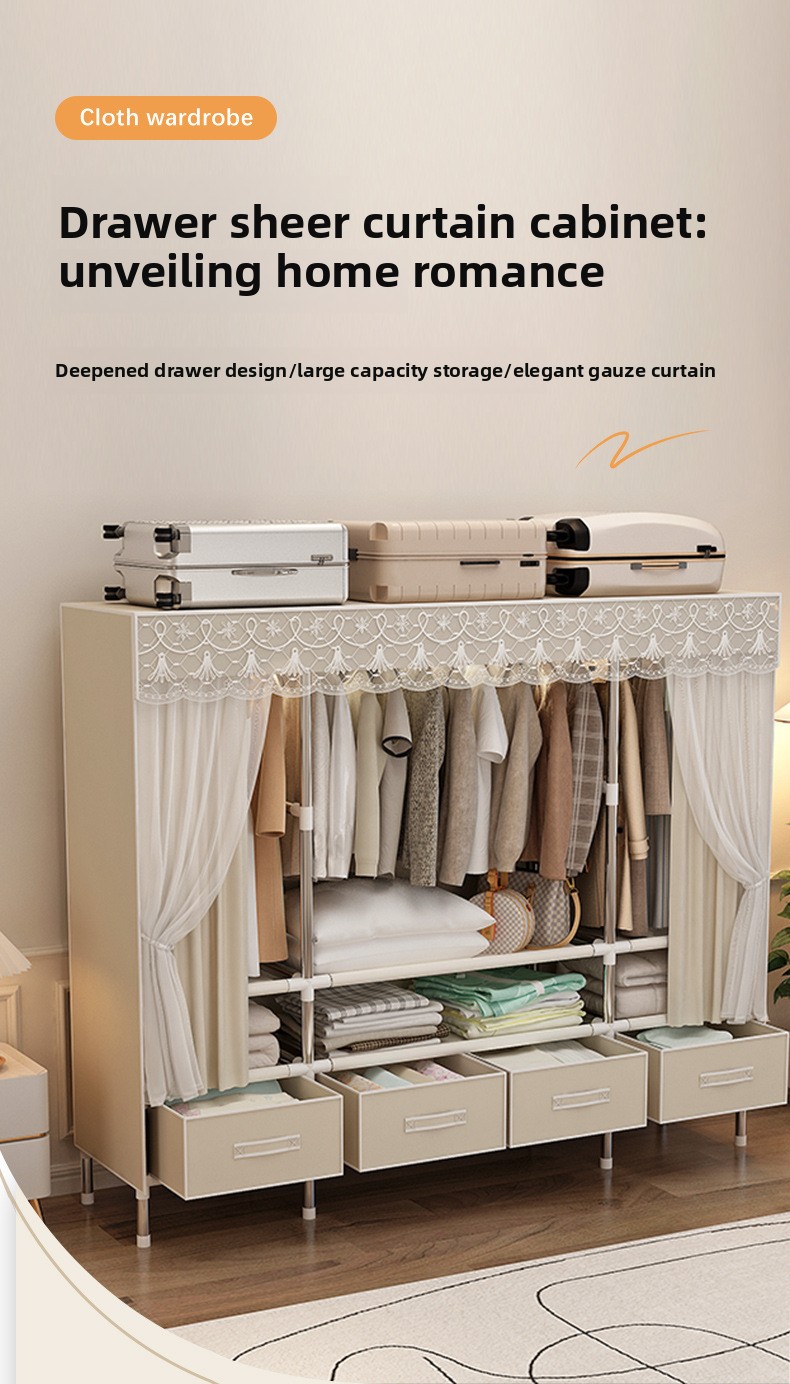 Armadio Portatile con Copertur - Wardrobe Closet Portable Fabric Cover recensione e prezzo