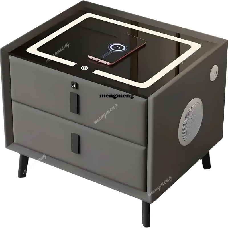 Comodino intelligente in legno - Solid Wood Nightstand 2 Drawers recensione e prezzo