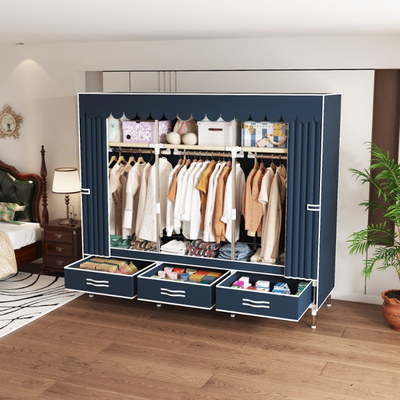 Armadio in tessuto da 65 polli - Wardrobe Closet Portable Fabric Cover recensione e prezzo