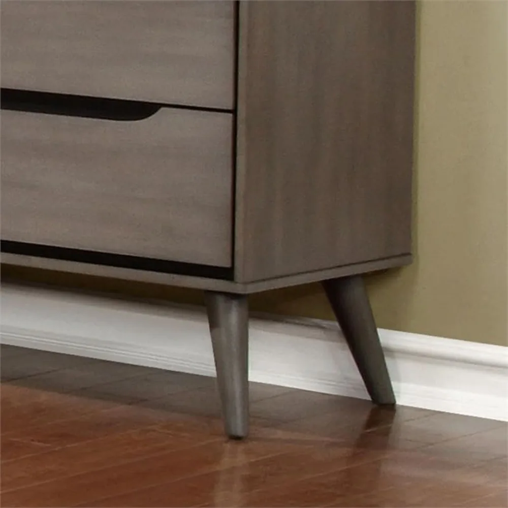 Per comodino Mid-Century a 2 c - Solid Wood Nightstand 2 Drawers recensione e prezzo