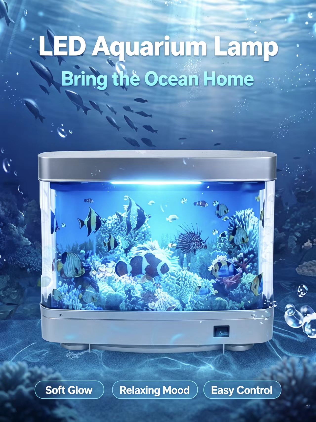 Lampade per Acquario con Pesci - Floating Nightstand With Led Light recensione e prezzo