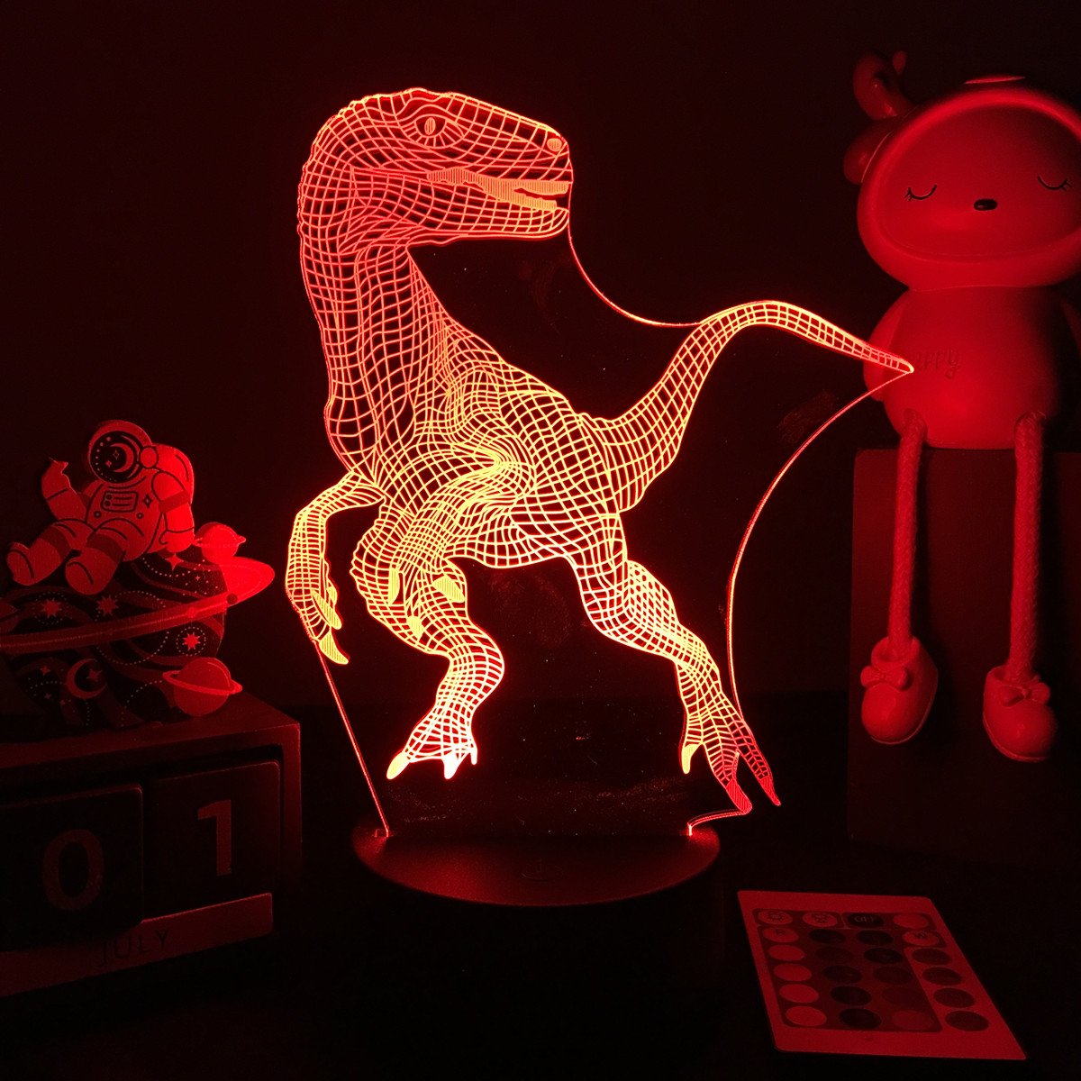 Luce notturna a forma di dinos - Floating Nightstand With Led Light recensione e prezzo