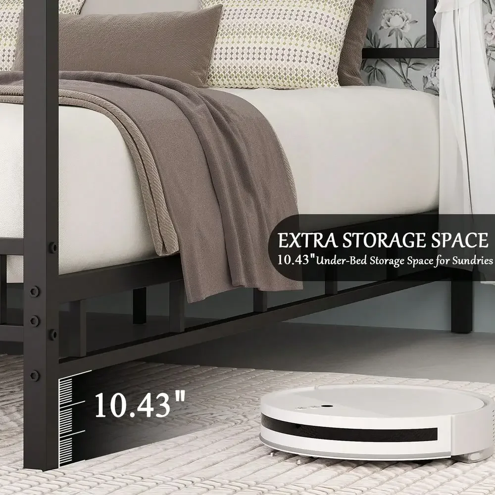 Struttura Letto a Baldacchino  - Canopy Bed Frame Metal Queen recensione e prezzo