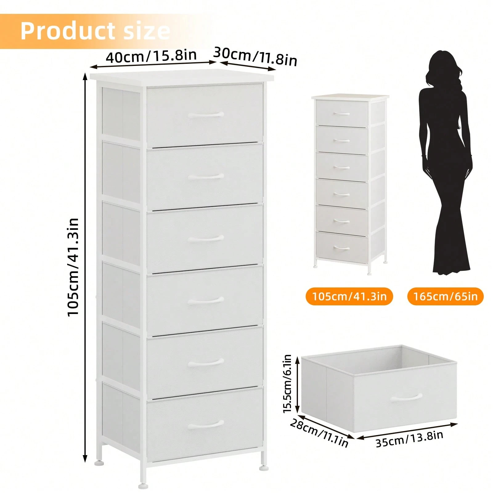 Comodino Tomnk a 6 cassetti, c - Bedroom Furniture recensione e prezzo