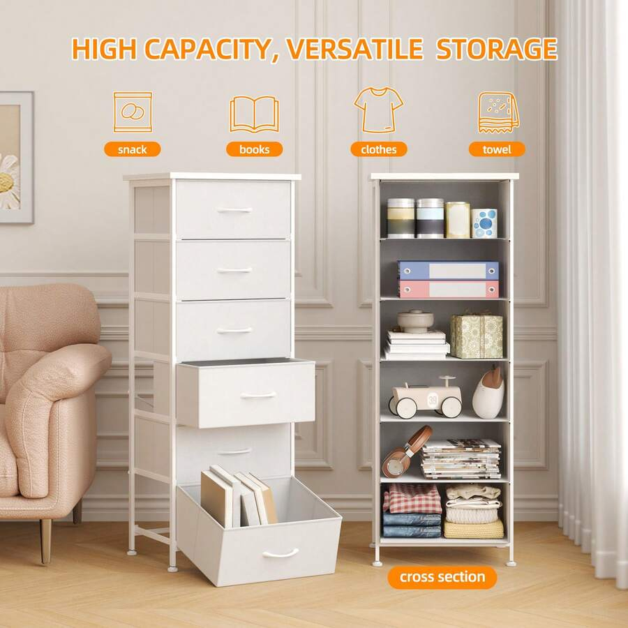 Comodino Tomnk a 6 cassetti, c - Bedroom Furniture recensione e prezzo