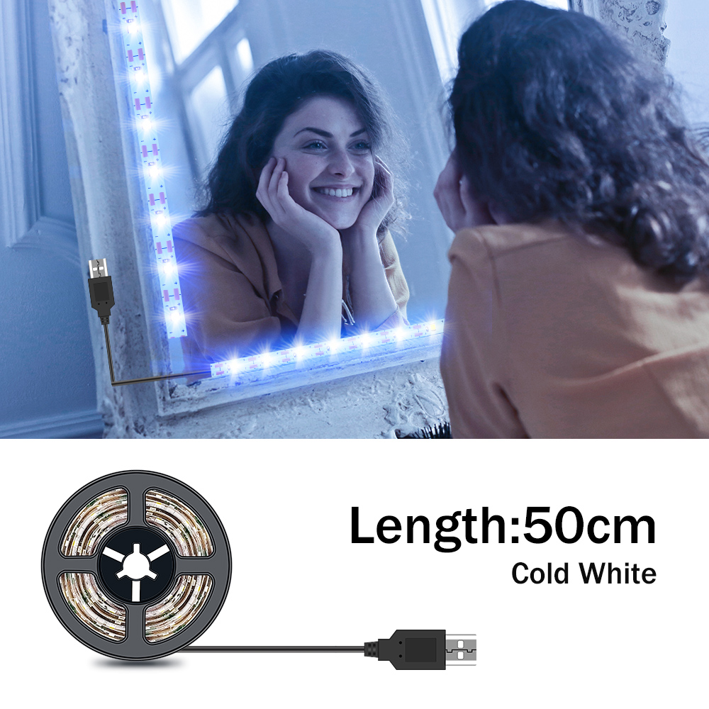 DC5V LED Specchio per il trucc - Dressing Table Vanity With Lighted Mirror recensione e prezzo
