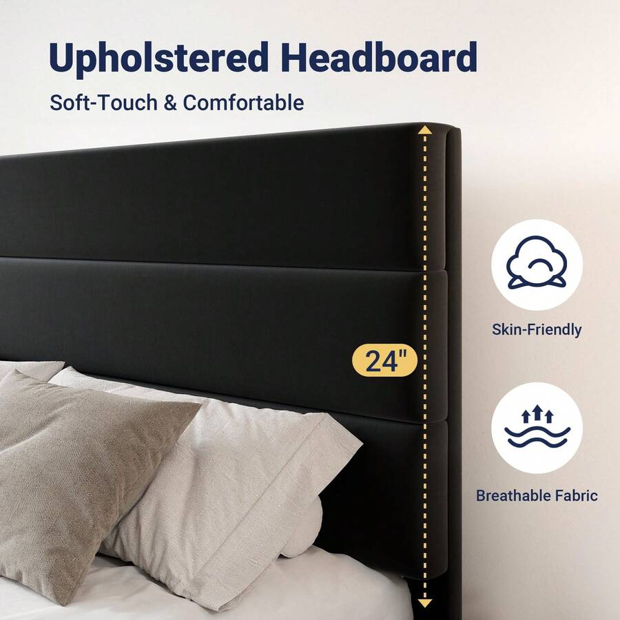 Base letto matrimoniale/queen/ - King Size Bed Frame With Storage Drawers recensione e prezzo