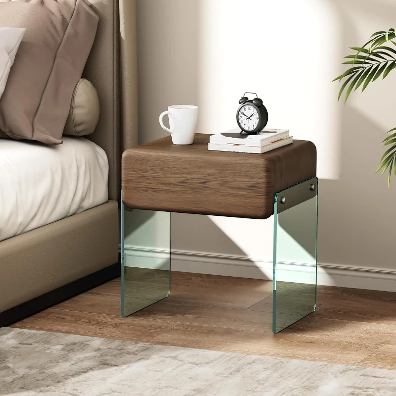 Comodino con cassetto, tavolin - Solid Wood Nightstand 2 Drawers recensione e prezzo