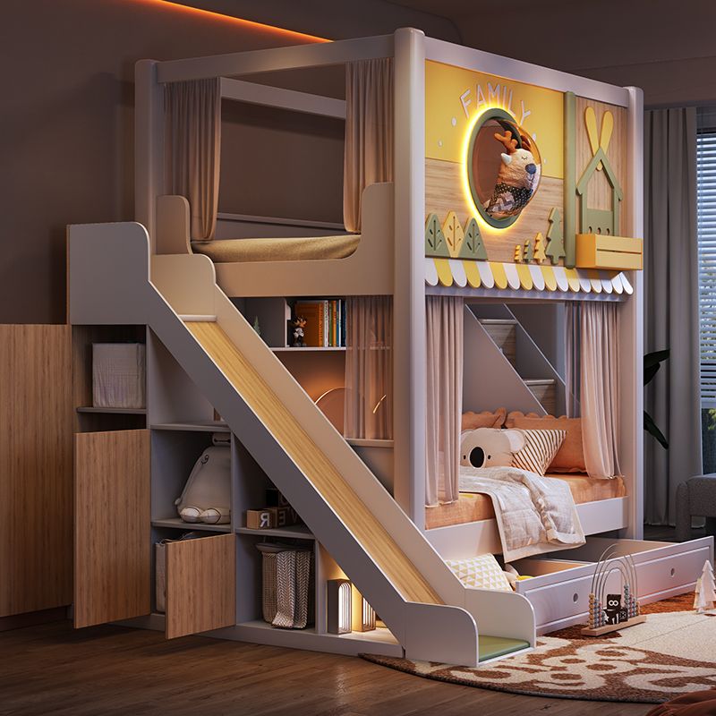 Letto a Castello Moderno a Tem - Bunk Bed With Stairs And Slide recensione e prezzo