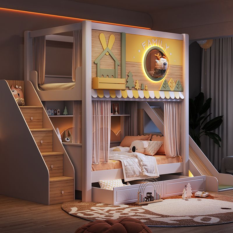 Letto a Castello Moderno a Tem - Bunk Bed With Stairs And Slide recensione e prezzo
