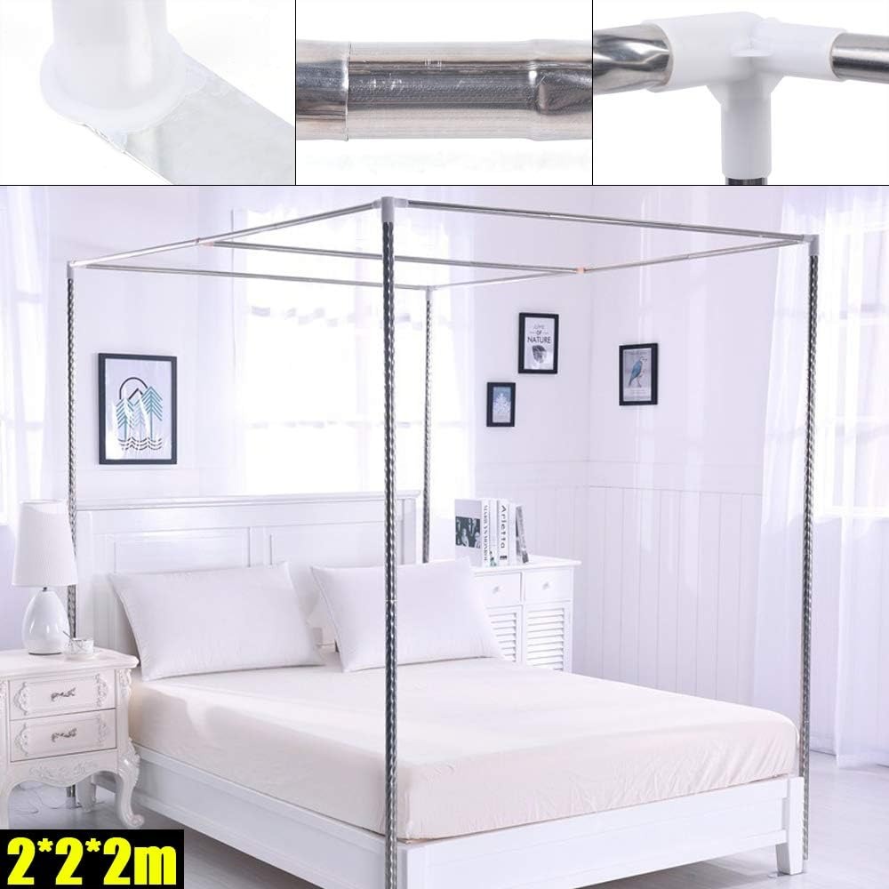 Struttura letto a baldacchino  - Canopy Bed Frame Metal Queen recensione e prezzo